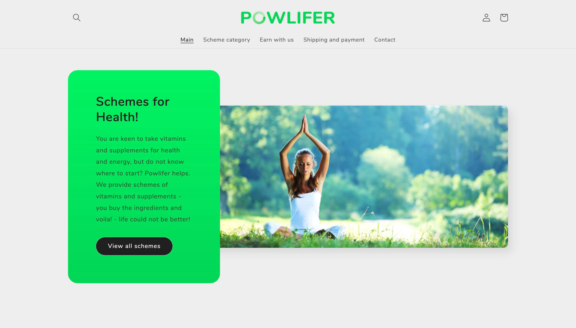 Powlifer main page